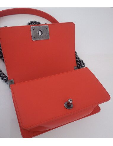 Sac Chanel Boy orange