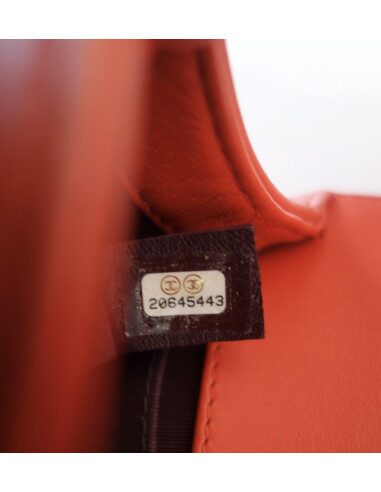 Sac Chanel Boy orange