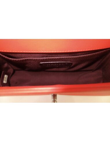 Sac Chanel Boy orange
