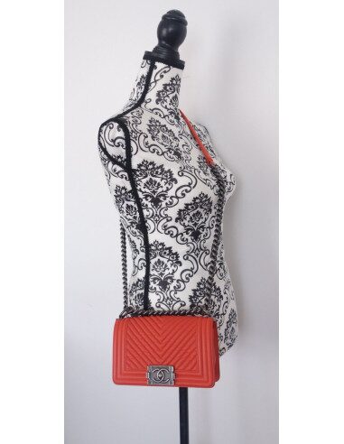 Sac Chanel Boy orange