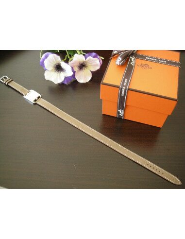 MONTRE HERMES CAPE COD DOUBLE TOUR ETOUPE PM
