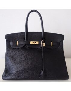 Sac Hermes Birkin 35 noir