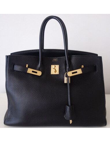 Sac Hermes Birkin 35 noir