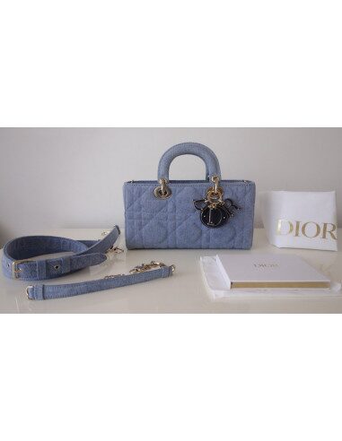 Sac Dior Lady D'Joy denim
