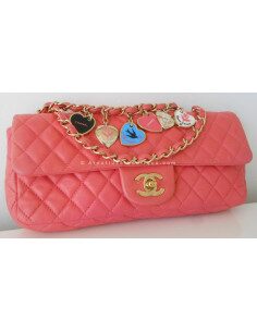 SAC CHANEL SAINT VALENTIN CORAIL