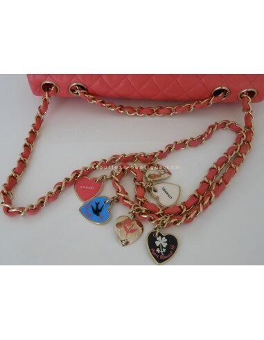 SAC CHANEL SAINT VALENTIN CORAIL
