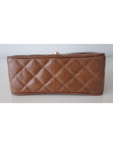Sac Chanel vintage lézard