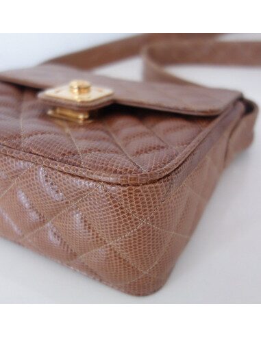 Sac Chanel vintage lézard
