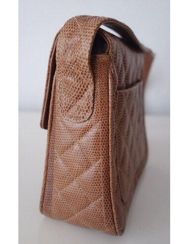 Sac Chanel vintage lézard