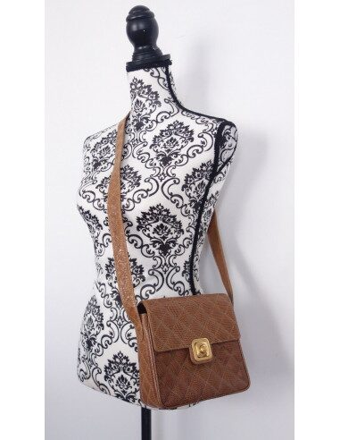 Sac Chanel vintage lézard