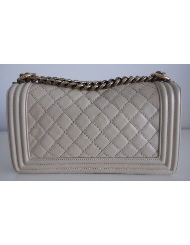 Sac Chanel Boy beige