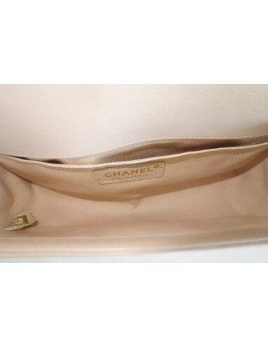 Sac Chanel Boy beige