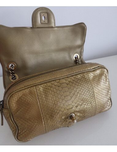 Sac Chanel Classique python