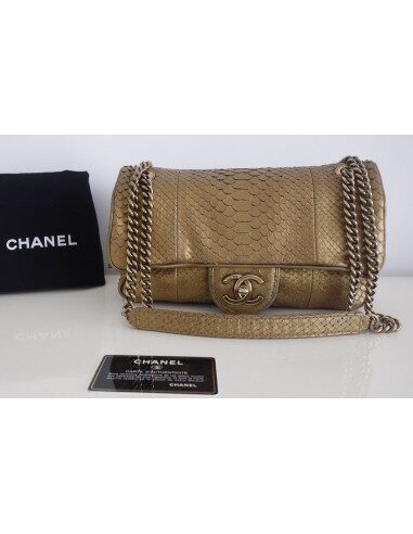 Sac Chanel Classique python