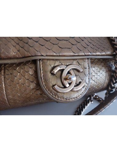 Sac Chanel Classique python