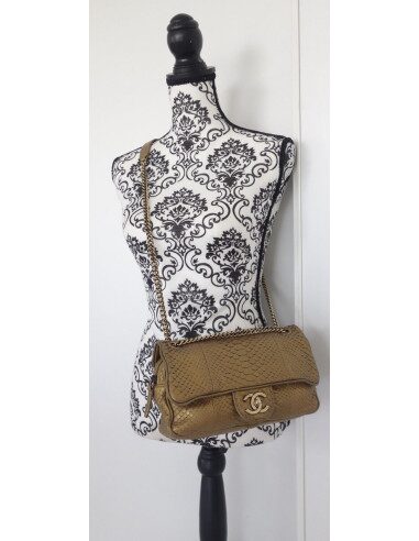 Sac Chanel Classique python