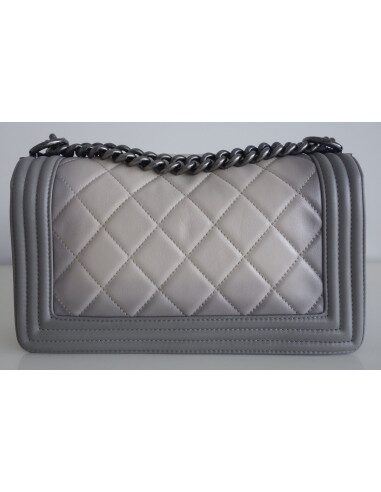 Sac Chanel Boy gris