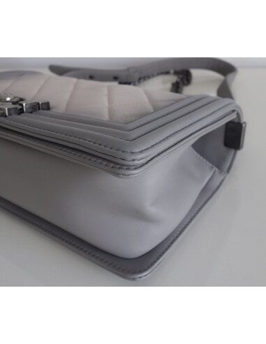 Sac Chanel Boy gris