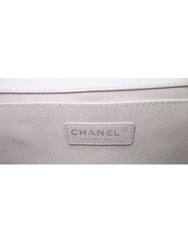 Sac Chanel Boy gris