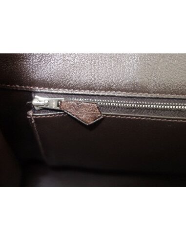 Sac Hermes Birkin 35 autruche