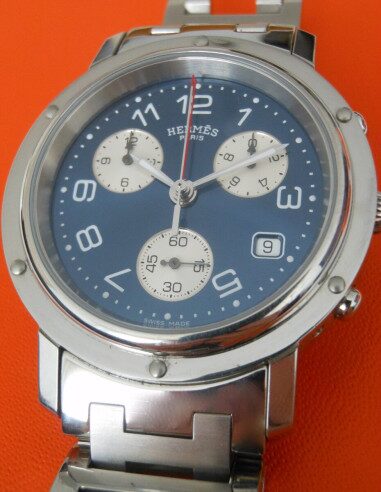 MONTRE HERMES CLIPPER CHRONO HOMME