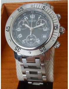 MONTRE HERMES CLIPPER CHRONO FEMME