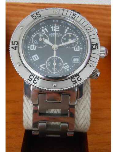 MONTRE HERMES CLIPPER CHRONO FEMME