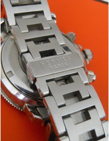 MONTRE HERMES CLIPPER CHRONO FEMME