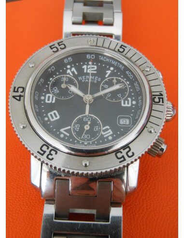 MONTRE HERMES CLIPPER CHRONO FEMME