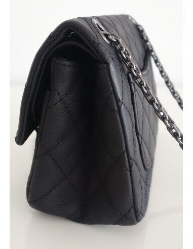 sac Chanel 2.55 noir mat