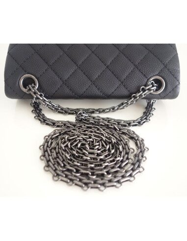 sac Chanel 2.55 noir mat