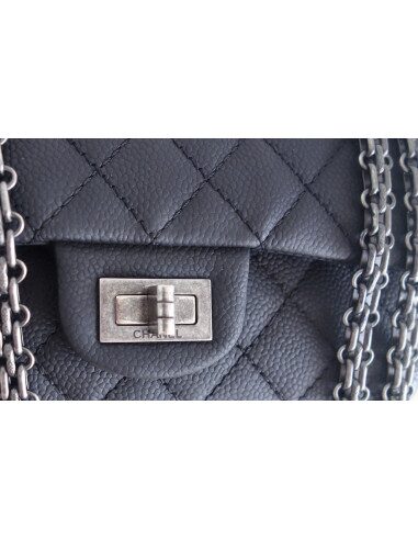 sac Chanel 2.55 noir mat