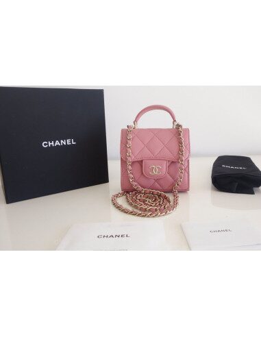 Mini Sac Chanel Classique rose