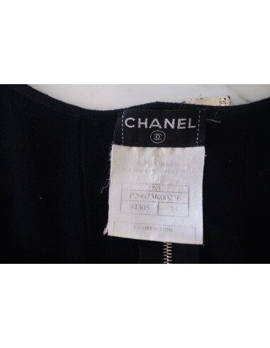 Robe Chanel noire 36fr