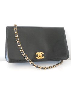 SAC CHANEL VERNI NOIR 