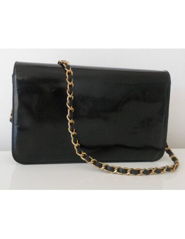 SAC CHANEL VERNI NOIR 