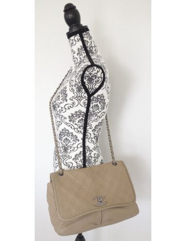 Sac Chanel Classique beige