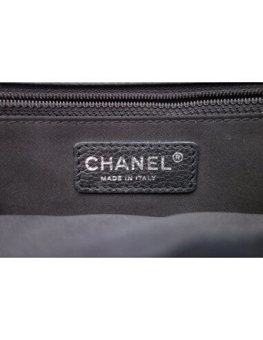 Sac Chanel Classique python noir
