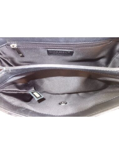 Sac Chanel Classique python noir