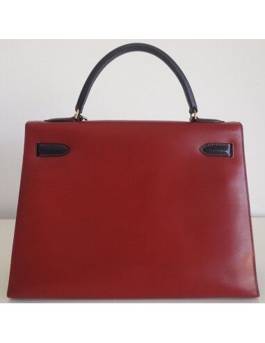 Sac Hermes Kelly 32 tricolore