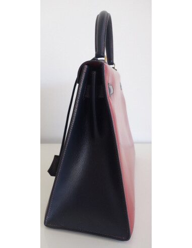 Sac Hermes Kelly 32 tricolore
