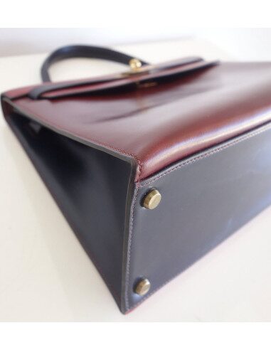 Sac Hermes Kelly 32 tricolore