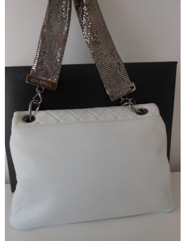 SAC CHANEL TIMELESS BLANC 