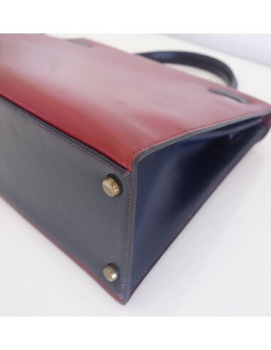 Sac Hermes Kelly 32 tricolore