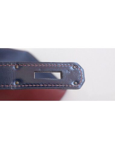 Sac Hermes Kelly 32 tricolore