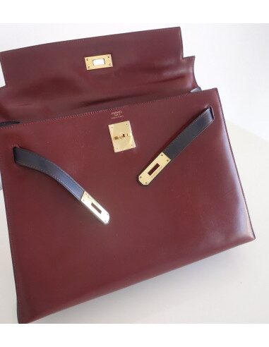 Sac Hermes Kelly 32 tricolore