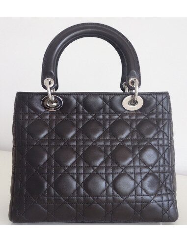 Sac Lady Dior marron
