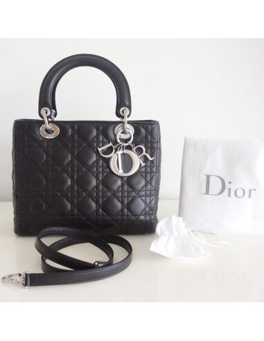Sac Lady Dior marron