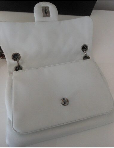 SAC CHANEL TIMELESS BLANC 