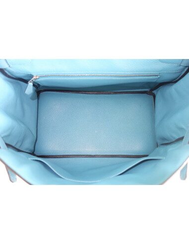 Sac Hermes Birkin 35 bleu